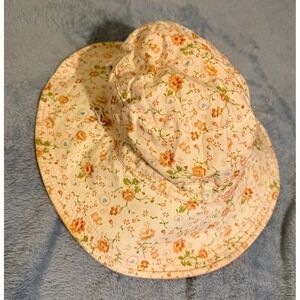 Santo Reversible Packable Sun Hat Floral Print UPF Wide Brim Adjustable Hiking